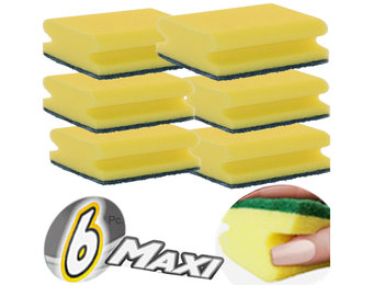 Schuurspons Maxi  met greep - 6 st.