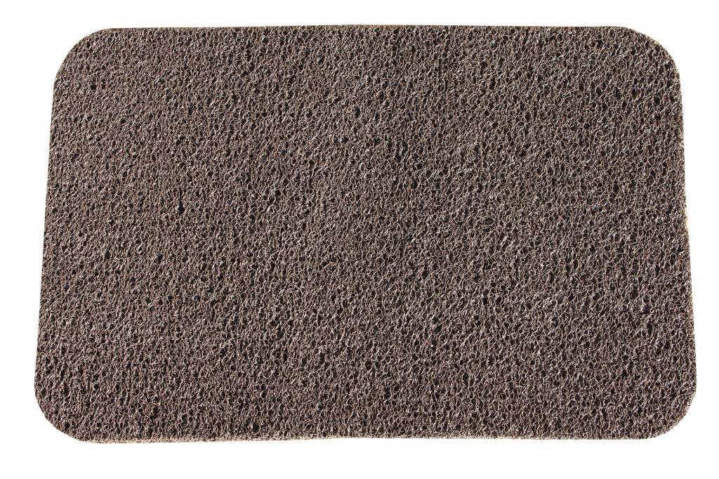 Deurmat Curly Bruin " Spaghettimat " 60 x 80 cm. Deurmat Curly Bruin " Spaghettimat " 60 x 80 cm.
