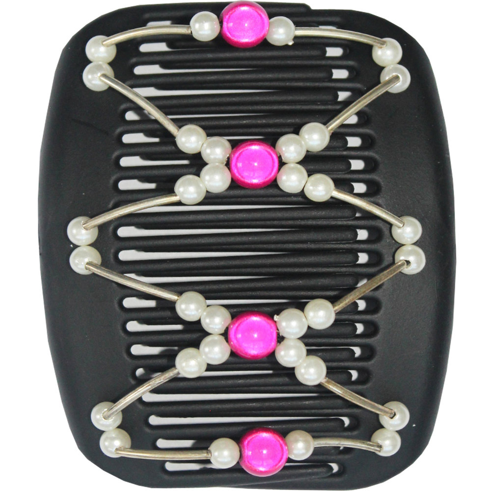 African Butterfly Hair Clips Black / Silverpink Megatip.be