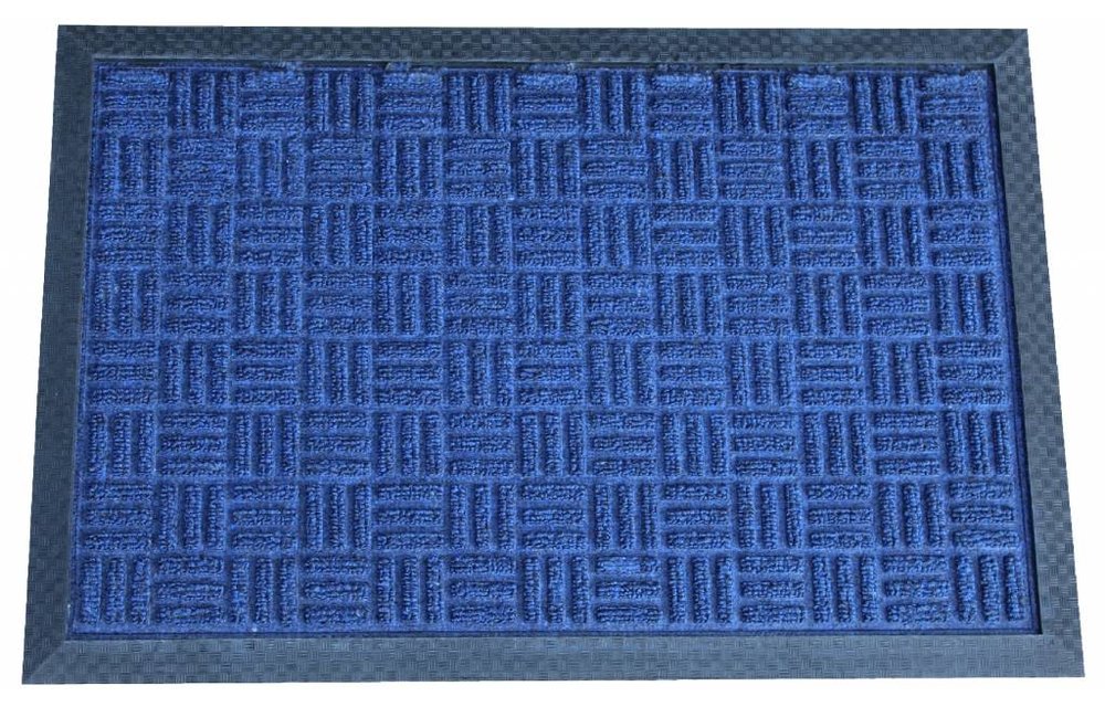 Deurmat Supreme 40 X 60 cm. Blauw Deurmat Supreme 40 X 60 cm. Blauw