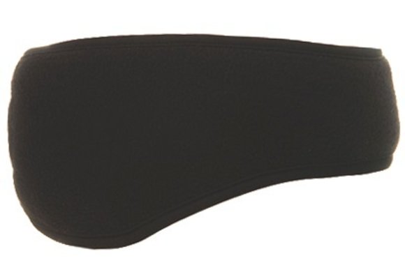 Fleece Haarband - Zwart