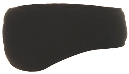 Fleece Haarband - Zwart