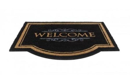 Kokosmat Welcome Zwart 60 x 80 cm.