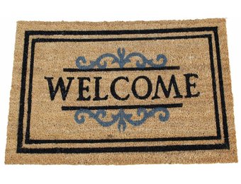 Kokosmat Welcome Naturel 40 x 70 cm.