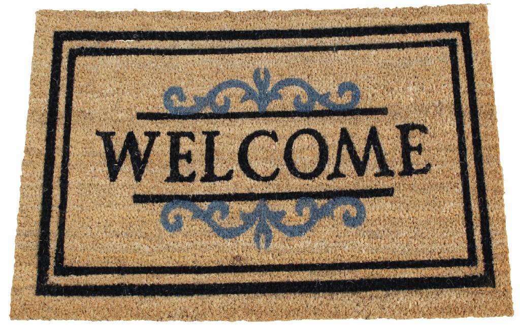Kokosmat Welcome Naturel 40 x 70 cm. Kokosmat Welcome Naturel 40 x 70 cm.