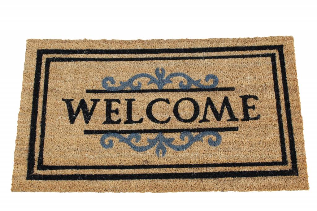 Kokosmat Welcome Naturel 40 x 70 cm. Kokosmat Welcome Naturel 40 x 70 cm.