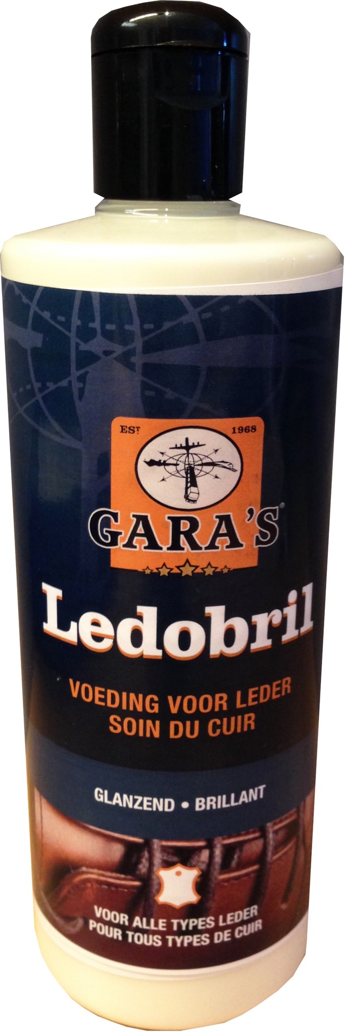 Gara's  Ledobril "Glanzende Voeding Voor Leder"  500 ml.