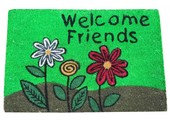 Kokosmat Welcome Friends 40x60 cm.