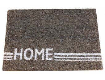 Kokosmat Home Stripe brown 40x60 cm.