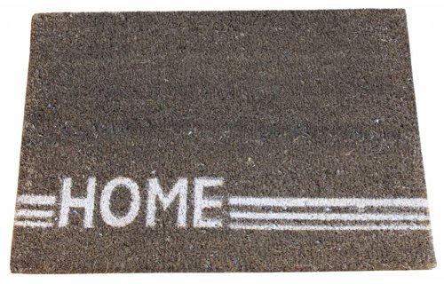 Kokosmat Home Stripe brown 40x60 cm.