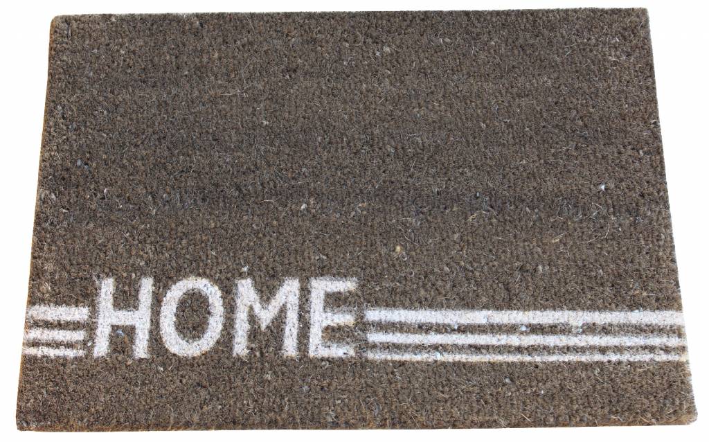 Kokosmat Home Stripe brown 40x60 cm.