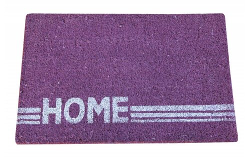 Kokosmat Home Stripe purple 40x60 cm.