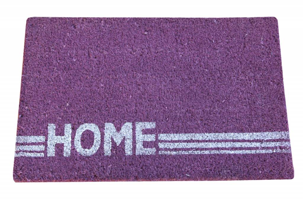 Kokosmat Home Stripe purple 40x60 cm. Kokosmat Home Stripe purple 40x60 cm.