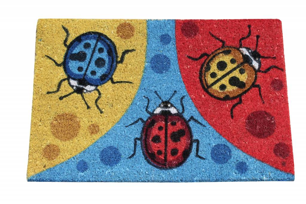 Kokosmat Happy bugs 40x60 cm.