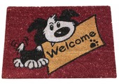 Kokosmat Welcome dog 40x60 cm.