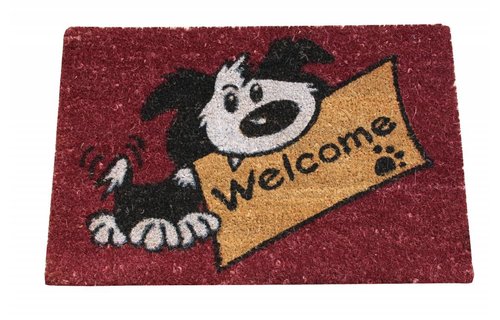 Kokosmat Welcome dog 40x60 cm.