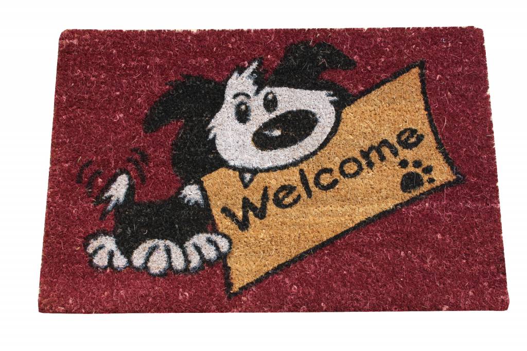 Kokosmat Welcome dog 40x60 cm. Kokosmat Welcome dog 40x60 cm.