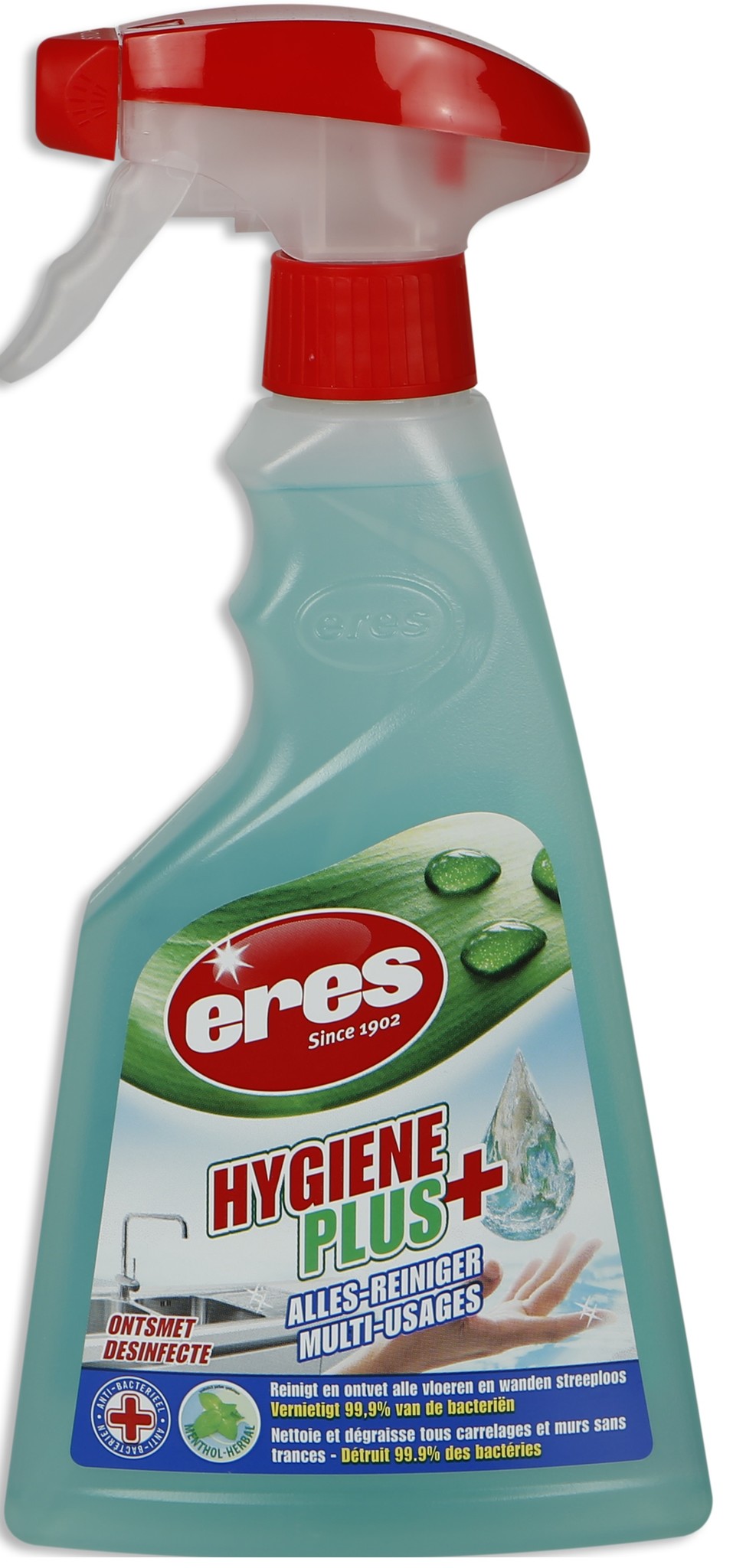 Hygiene Plus + Alles-reiniger Spray 500 ml. Hygiene Plus + Alles-reiniger Spray 500 ml.