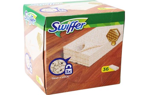 Vloerdoeken met bijenwas voor hout en parket (36 stuks)