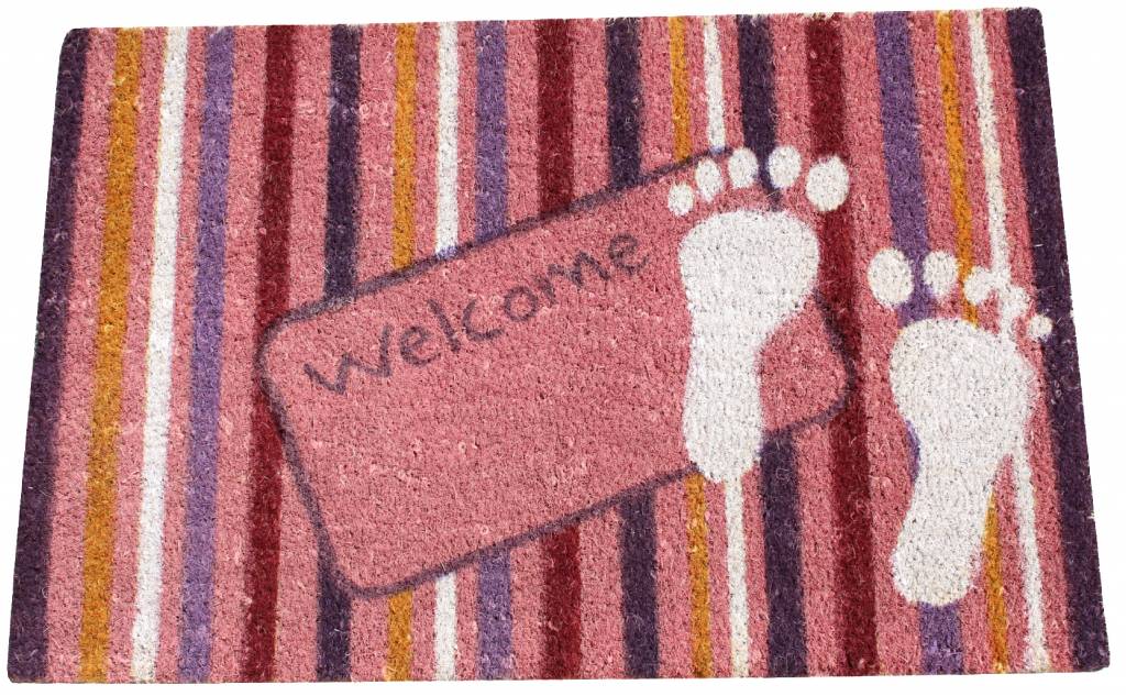 Kokosmat Summer Happy feet 45x75 cm.