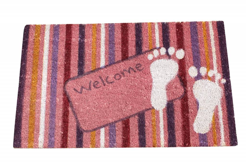 Kokosmat Summer Happy feet 45x75 cm.