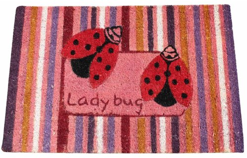 Kokosmat Summer Lady bug 45x75 cm.
