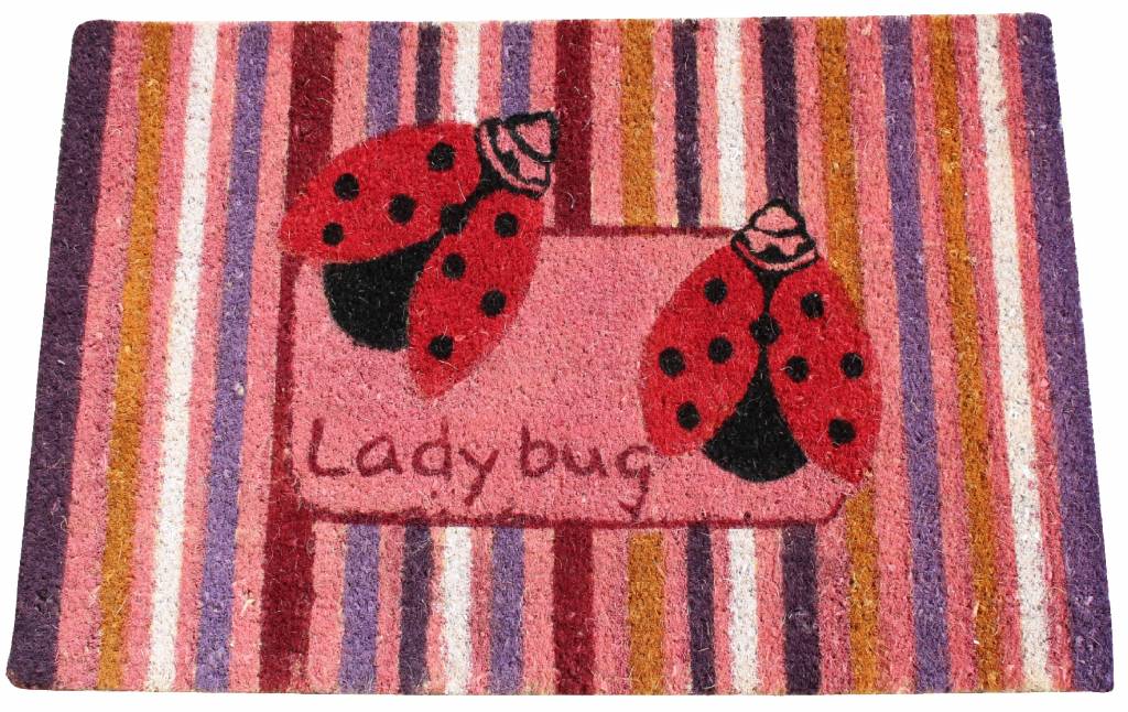 Kokosmat Summer Lady bug 45x75 cm.