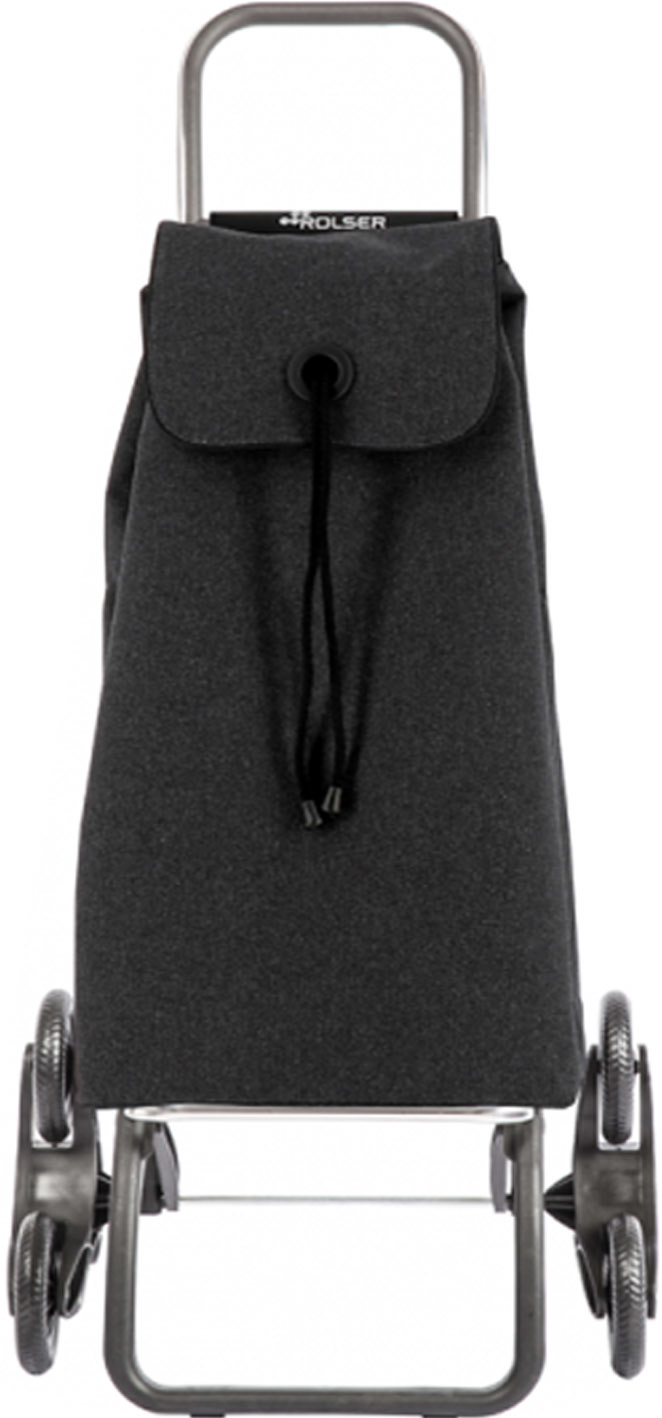 Boodschappentrolley 6 Wielen "Trappenloper" Eco I-Max  Logic RD6 - Carbon