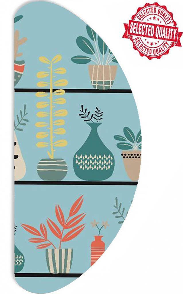 Strijkplankhoes Banaan - Turquoise decoratie