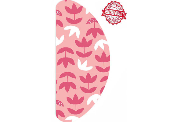 Strijkplankovertrek Banana - Roze Bloemmotief
