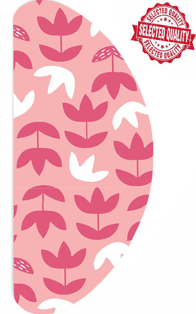 Strijkplankovertrek Banana - Roze Bloemmotief Strijkplankovertrek Banana - Roze Bloemmotief