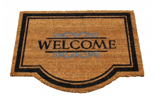 Kokosmat Welcome Naturel 60 x 80 cm. Kokosmat Welcome Naturel 60 x 80 cm.