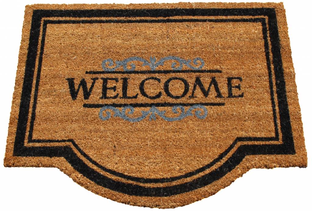 Kokosmat Welcome Naturel 60 x 80 cm. Kokosmat Welcome Naturel 60 x 80 cm.