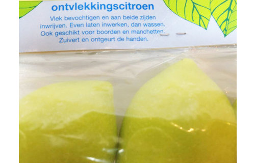 Citroentje ontvlekker per 3 st. Citroentje ontvlekker per 3 st.