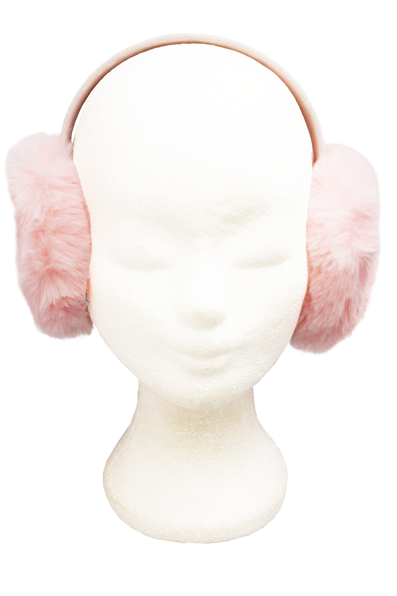 Pluche Oorwarmers -  Pink Pluche Oorwarmers -  Pink