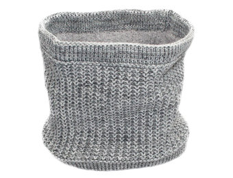 Colsjaal Dames  "Neckwarmer lurex" - L. Grey