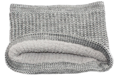 Colsjaal Dames  "Neckwarmer lurex" - L. Grey