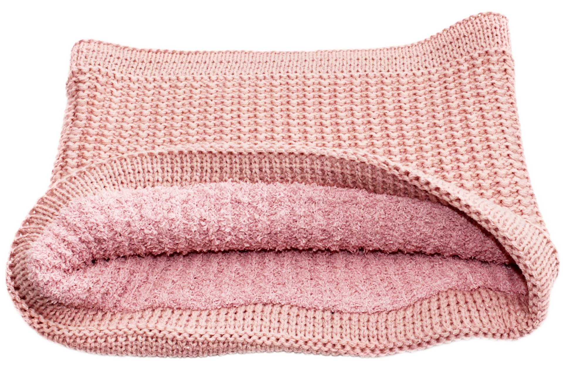 Colsjaal Dames  "Neckwarmer lurex" -  Pink Colsjaal Dames  "Neckwarmer lurex" -  Pink