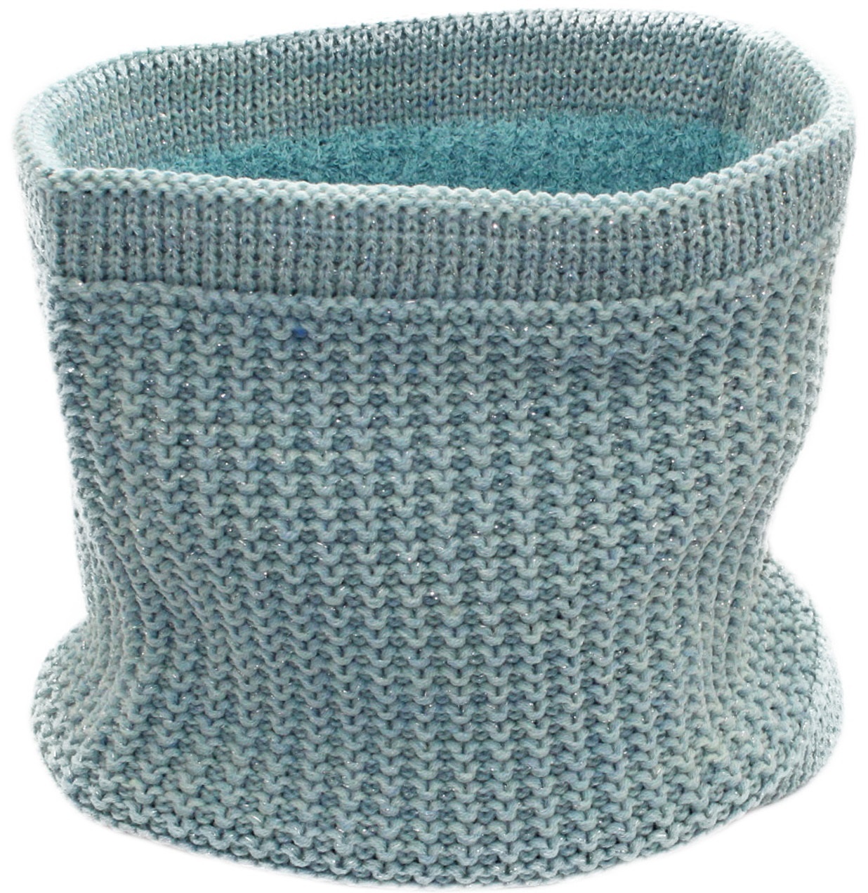 Colsjaal Dames  "Neckwarmer lurex" -   Mint Colsjaal Dames  "Neckwarmer lurex" -   Mint