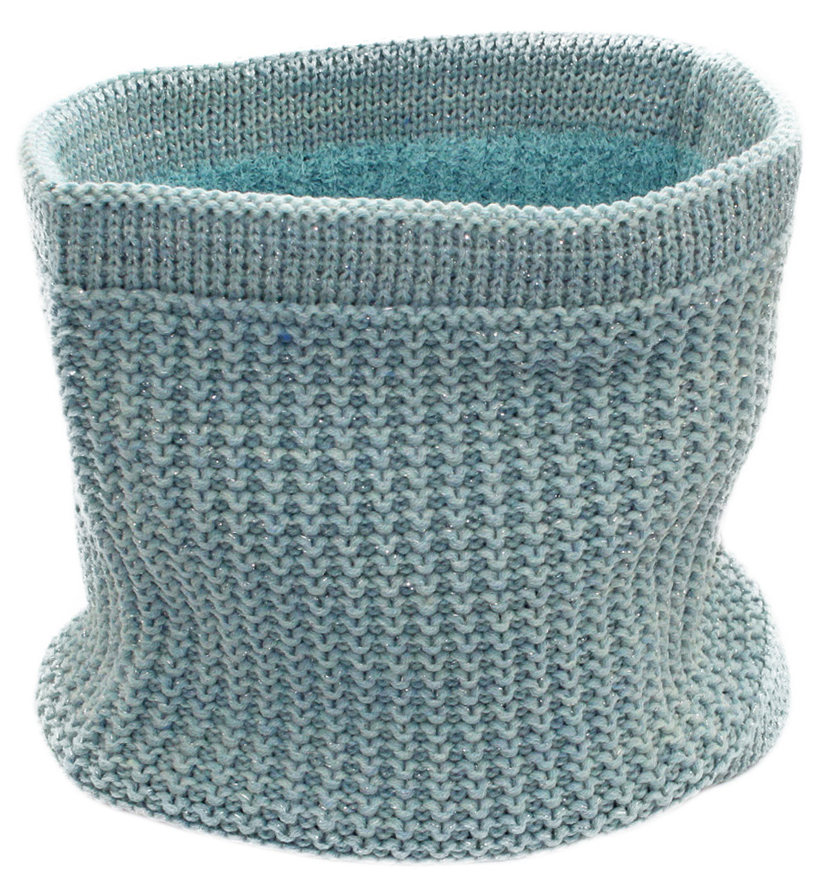 Colsjaal Dames  "Neckwarmer lurex" -   Mint Colsjaal Dames  "Neckwarmer lurex" -   Mint