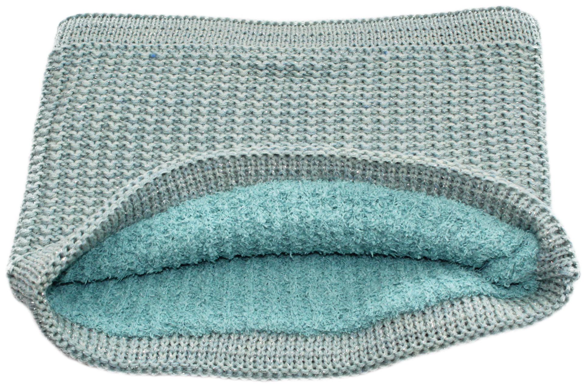Colsjaal Dames  "Neckwarmer lurex" -   Mint Colsjaal Dames  "Neckwarmer lurex" -   Mint