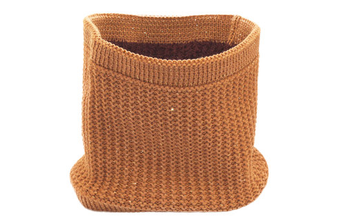 Colsjaal Dames  "Neckwarmer lurex" -   Cognac