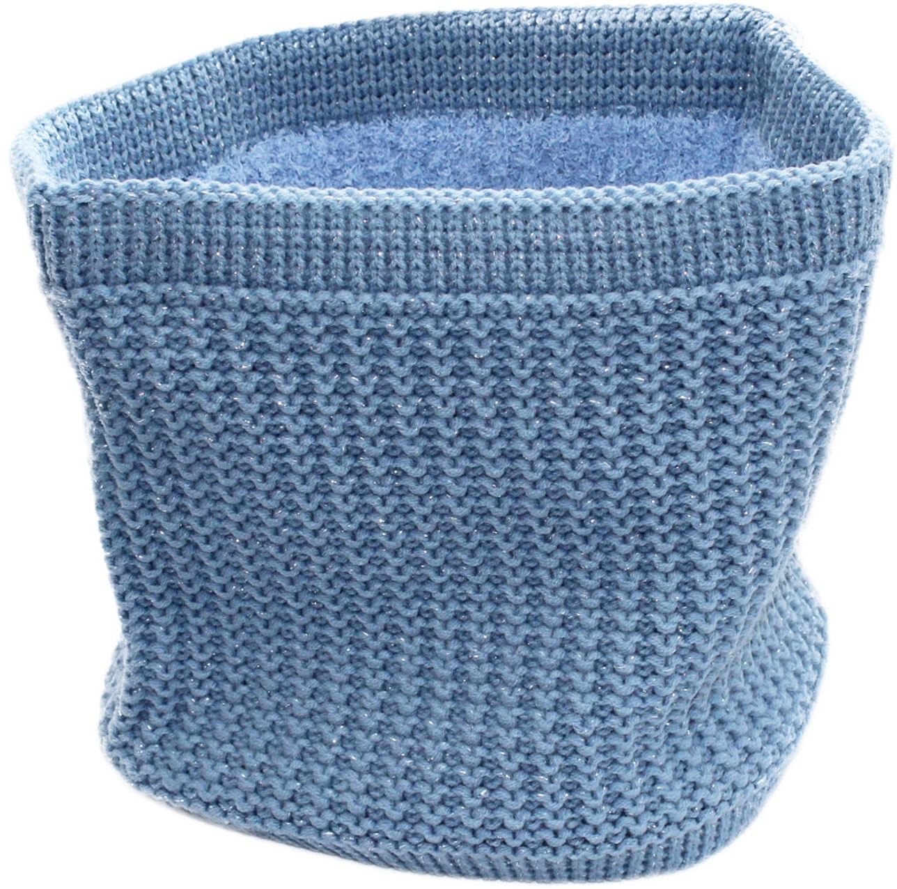 Colsjaal Dames  "Neckwarmer lurex" -   m. Blue