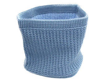 Colsjaal Dames  "Neckwarmer lurex" -   m. Blue
