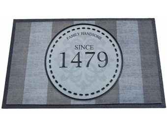 Deurmat rubber Since 1479 45x75 cm.
