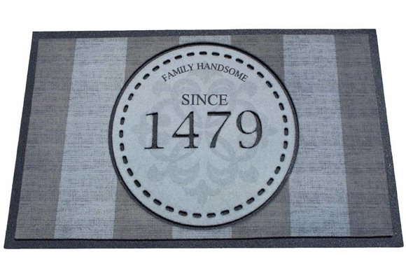 Deurmat rubber Since 1479 45x75 cm.