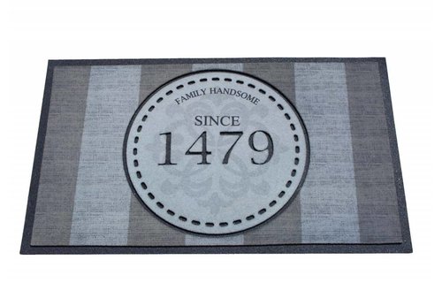 Deurmat rubber "ECO Master" Since 1479 45x75 cm.