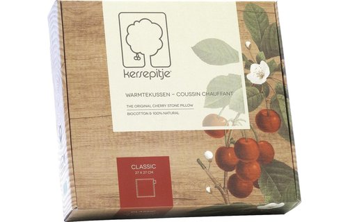 Kersenpitkussen Classic 27 x 27 cm.