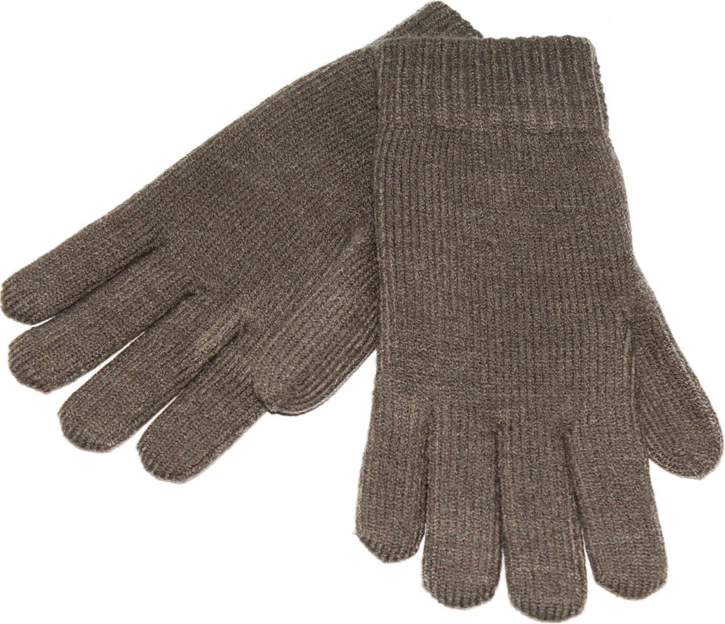 Dames Handschoenen met pels "Basic"   Khaki