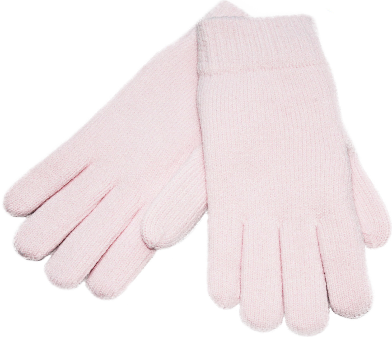 Dames Handschoenen met pels "Basic"    Roze